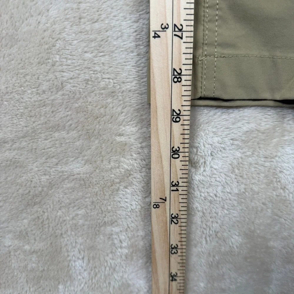Eddie Bauer Mens 33x30‎ Khaki Beige Adventure Travel Hiking Pants Outdoor